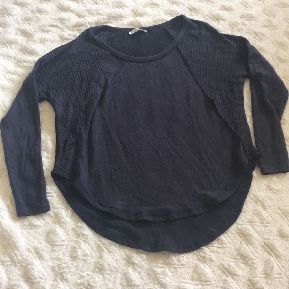 Grey slouchy sweater